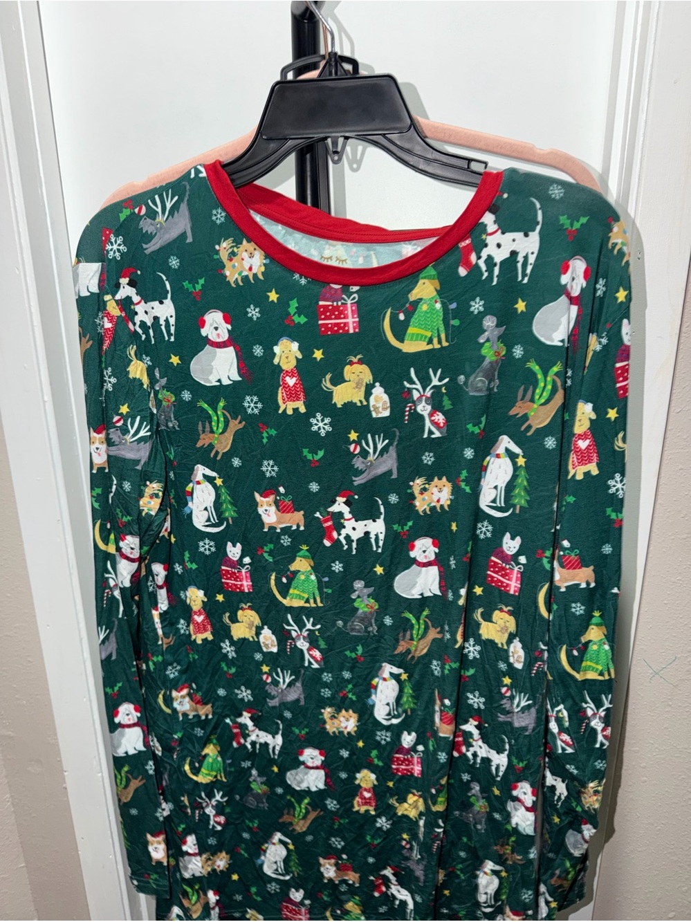 Little Sleepies Holiday Dog Pajama Set – Men’s M